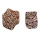 Set of 2 Piece New Mix Wooden Printing Blocks